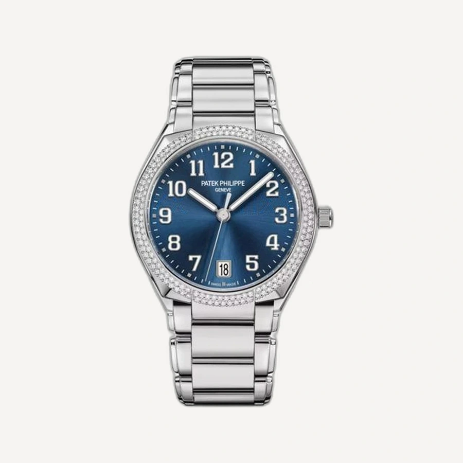 파텍필립 트웬티~4 오토마틱 스틸 블루 다이얼 36mm