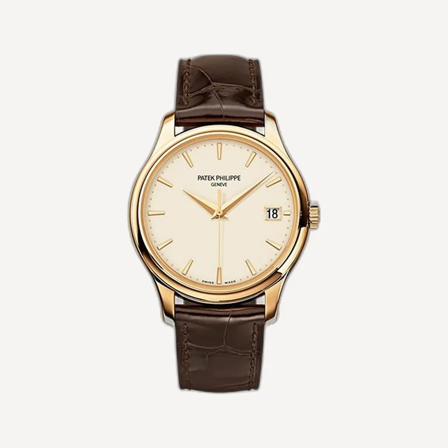 파텍필립 칼라트라바 골드 다이얼 39mm