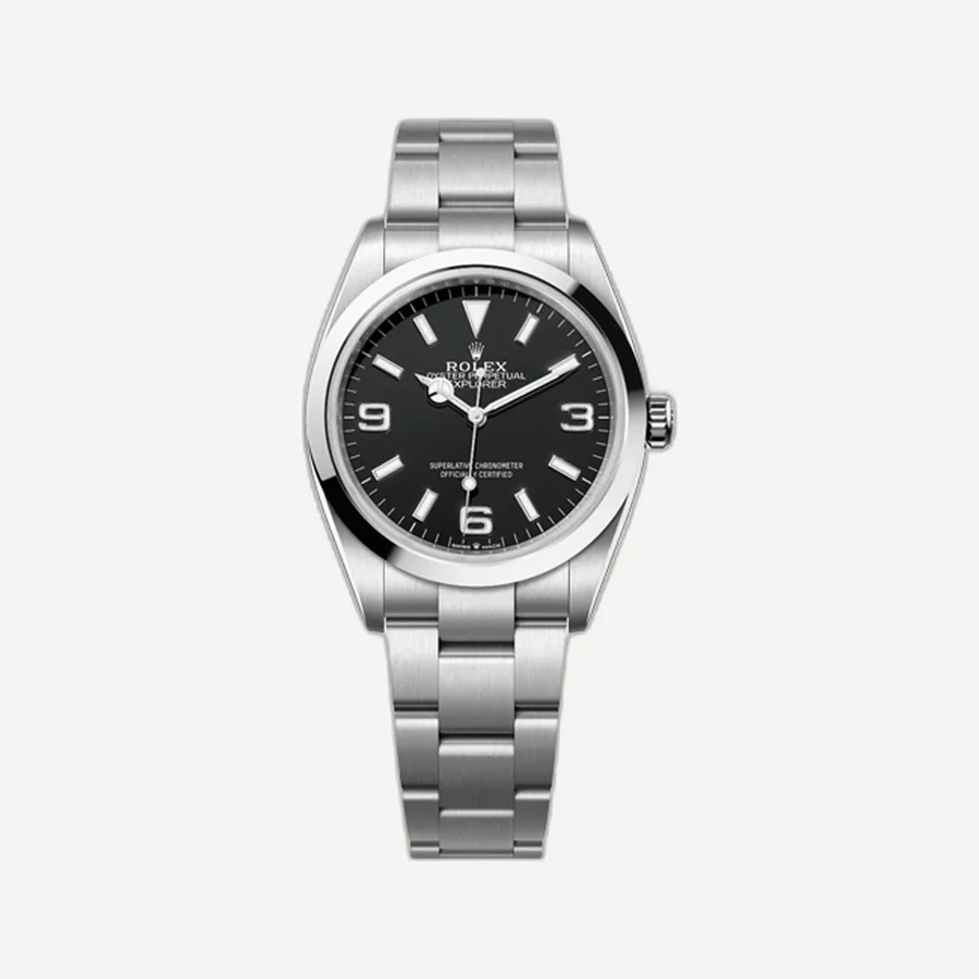 롤렉스 익스플로러 오이스터 스틸 36mm