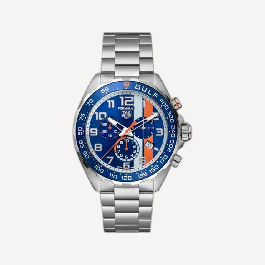태그호이어 포뮬러 1 크로노그래프 X 걸프 43mm