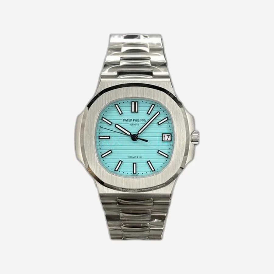 파텍필립 노틸러스 티파니 블루 다이얼 40mm