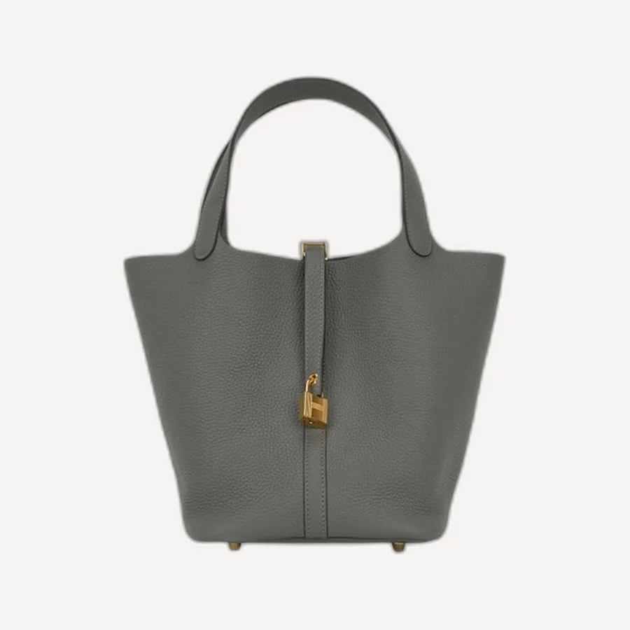 에르메스 피코탄 MM Gris meyer (Clemence) · 1