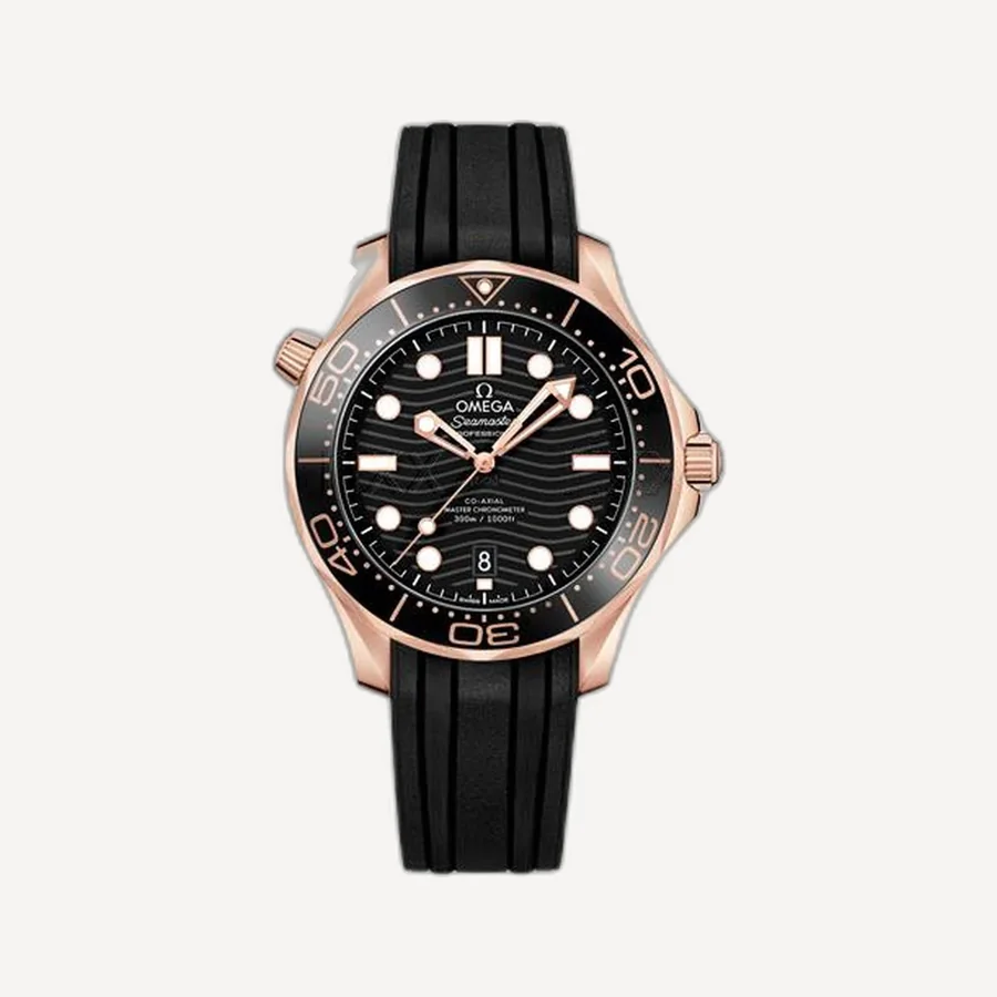 오메가 씨마스터 다이버 300M 골드 블랙 42mm