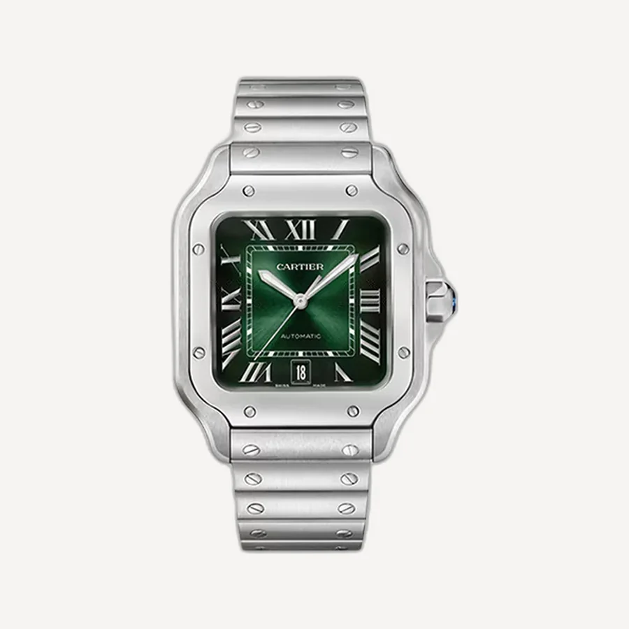 까르띠에 산토스 그린그라데이션 라지 40mm