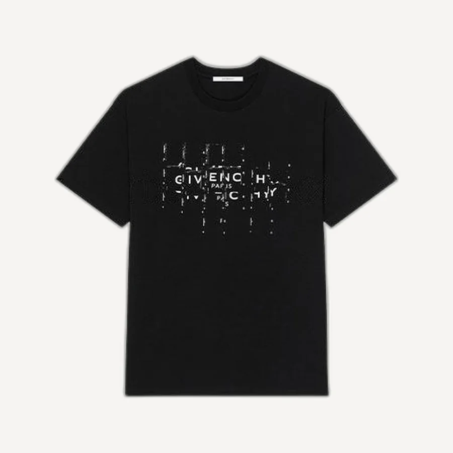 지방시 포토그래픽 네거티브 프린트 티셔츠 의류