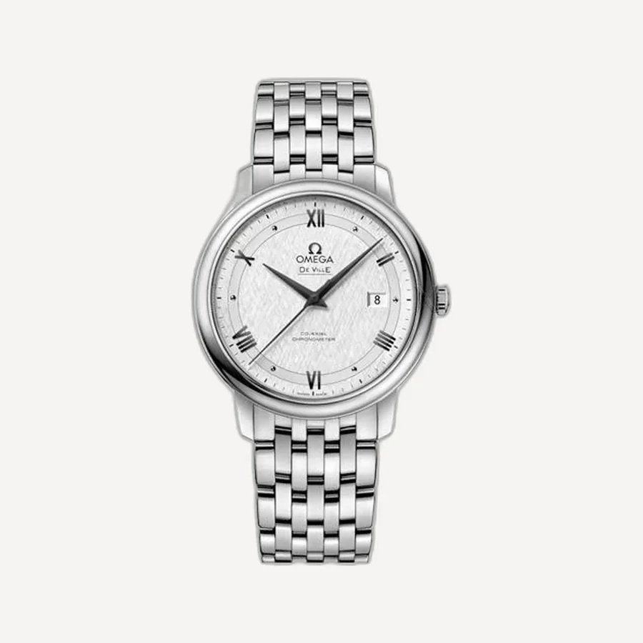 오메가 드 빌 프레스티지 화이트 39mm