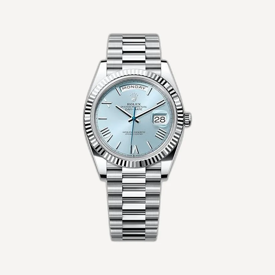 롤렉스 오이스터 데이데이트 플래티넘 40mm