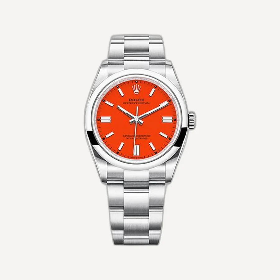 롤렉스 오이스터 퍼페츄얼 36mm 레드