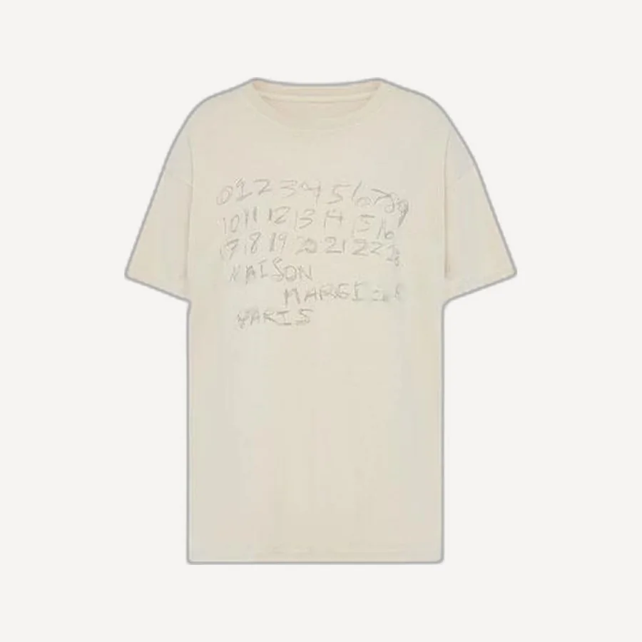 메종마르지엘라 Numeric 코튼 티셔츠 의류