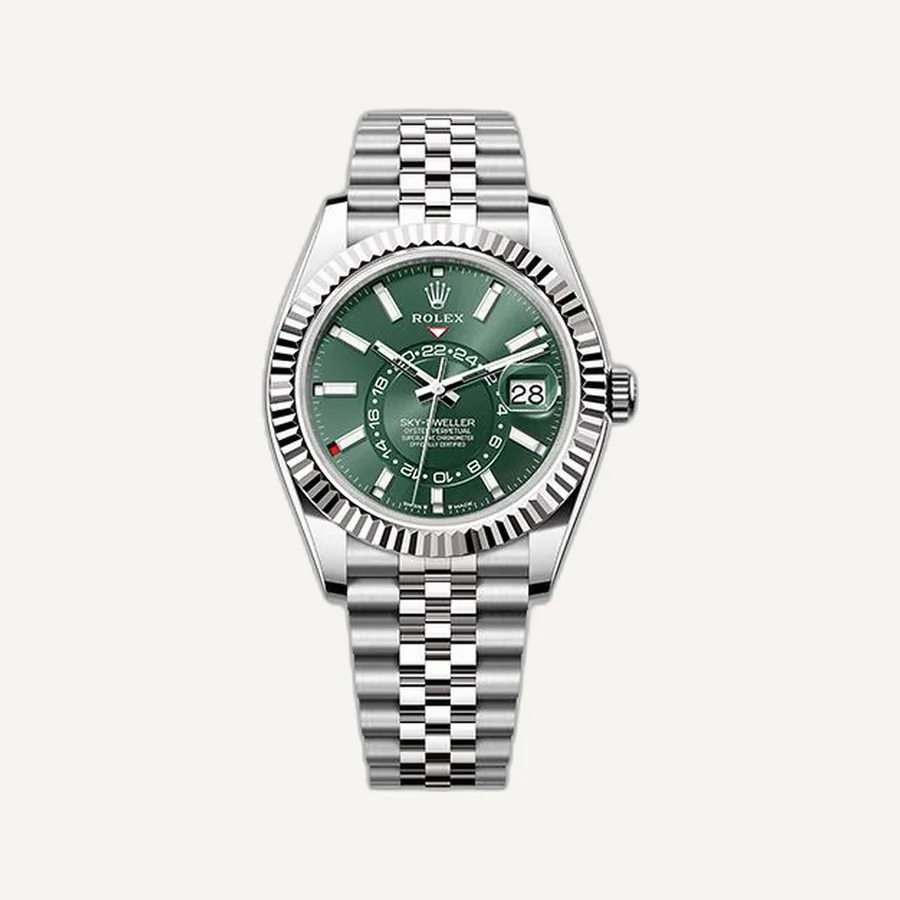롤렉스 스카이드웰러 오이스터스틸과 화이트 골드 42mm