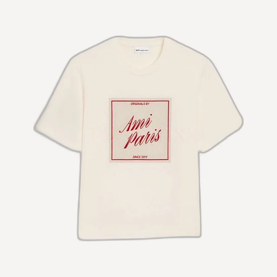 아미 Ami Paris Heritage 프린트 티셔츠 의류