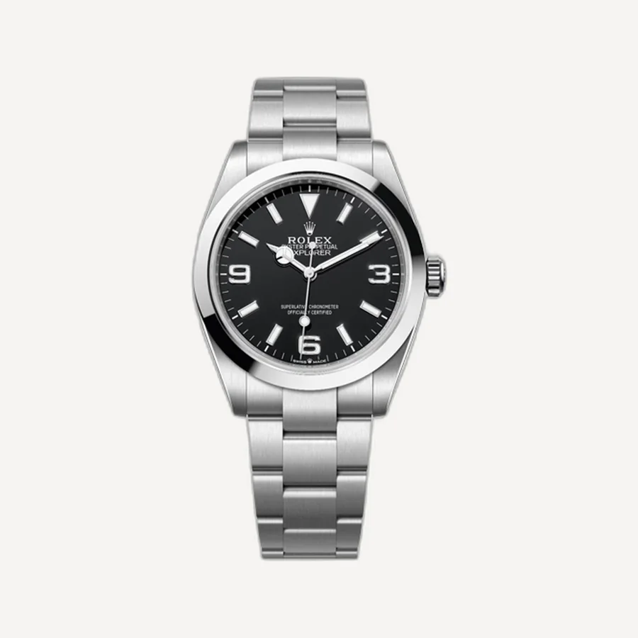롤렉스 익스플로러 오이스터 스틸 40mm