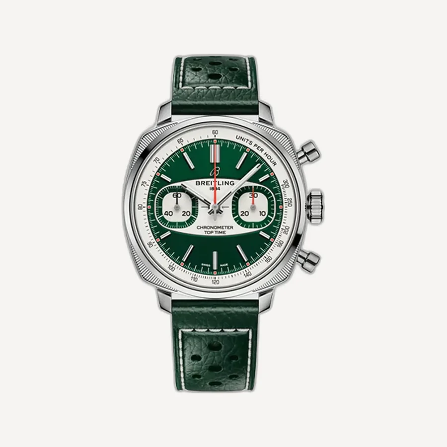 브라이틀링 탑 타임 B01 Racing 그린 38MM