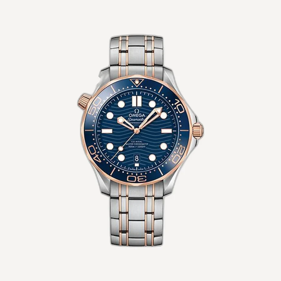 오메가 씨마스터 다이버 300M 스틸 및 세드나 골드 42mm