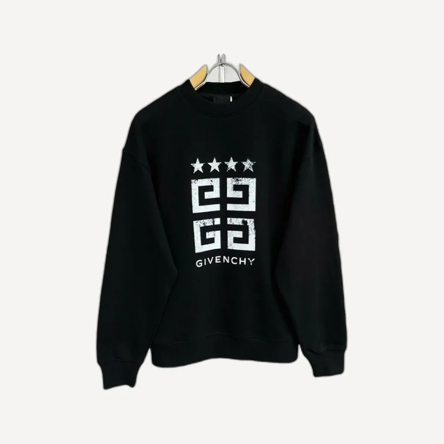 지방시 빈티지 사각 커미션 기모 맨투맨