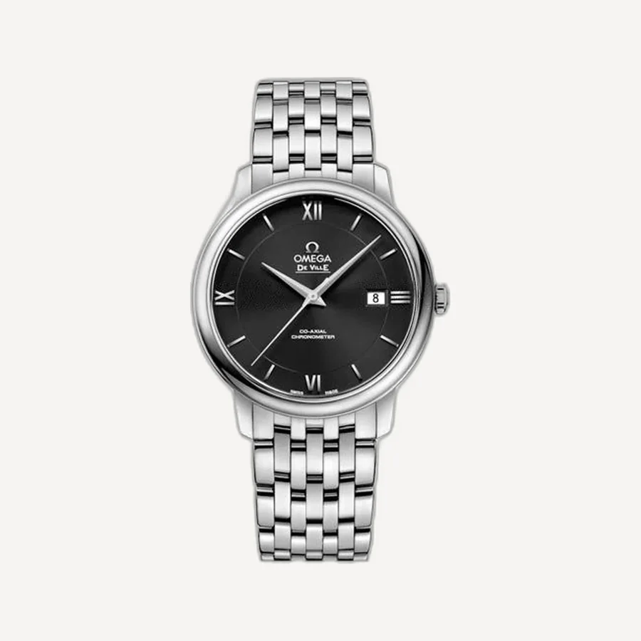 오메가 드 빌 프레스티지 블랙 39mm