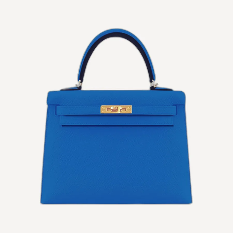 에르메스 켈리백 25 Tanzania blue (Epsom)