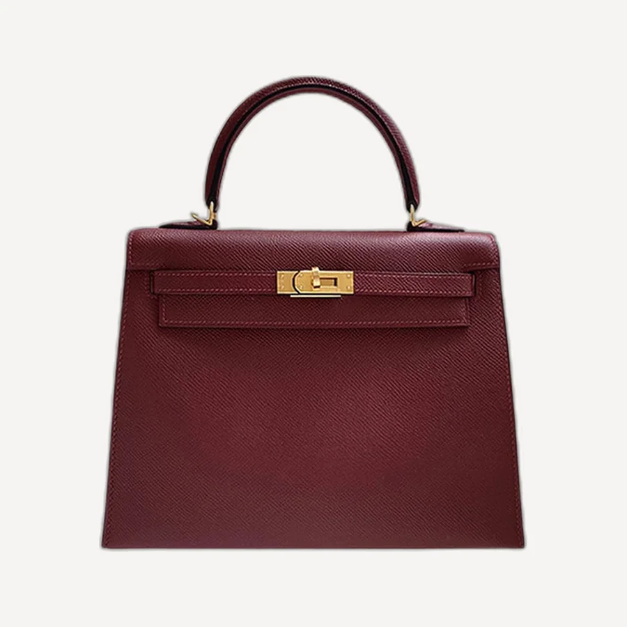 에르메스 켈리백 25 Bordeaux (Epsom)