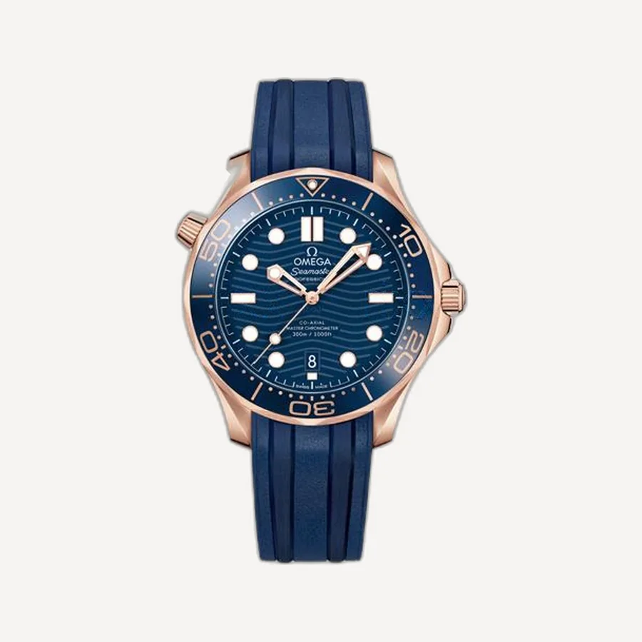 오메가 씨마스터 다이버 300M 골드 블루 42mm