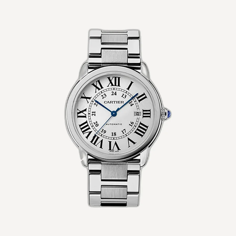 까르띠에 롱드 솔로 스틸 엑스트라라지 42mm