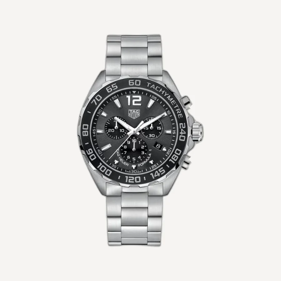 태그호이어 포뮬러 1 크로노그래프 다크 그레이 43mm
