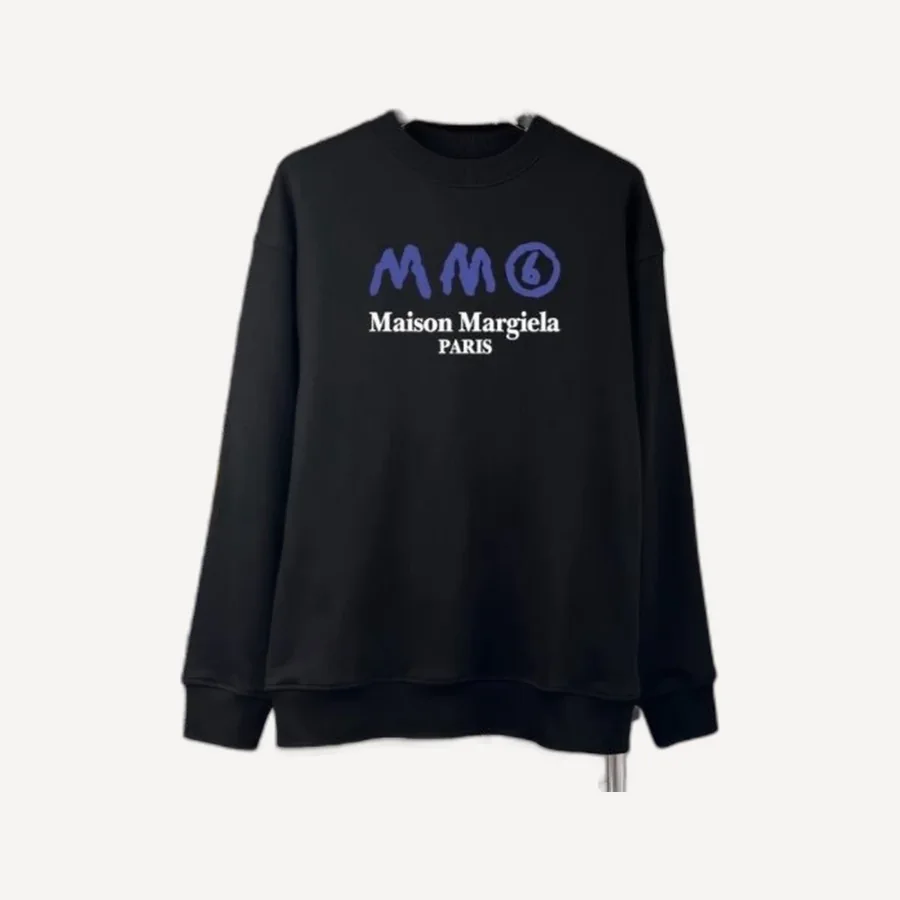 메종마르지엘라 블루mm6 기모 맨투맨
