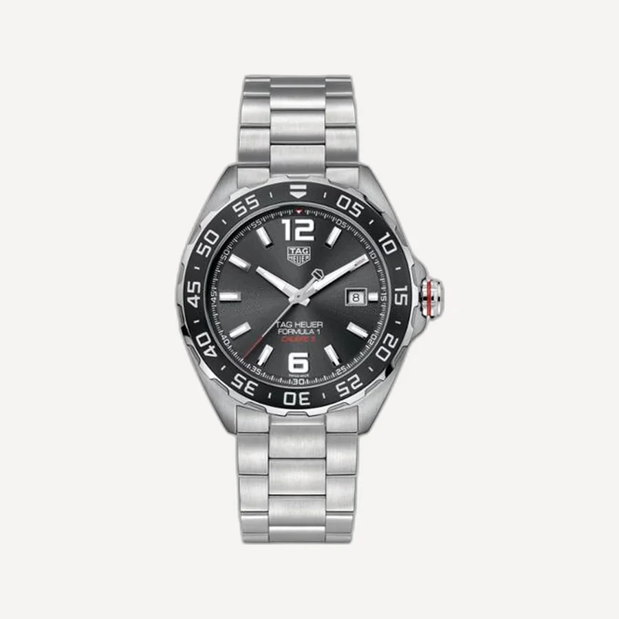 태그호이어 포뮬러 1 데이트 블랙 다이얼 43mm