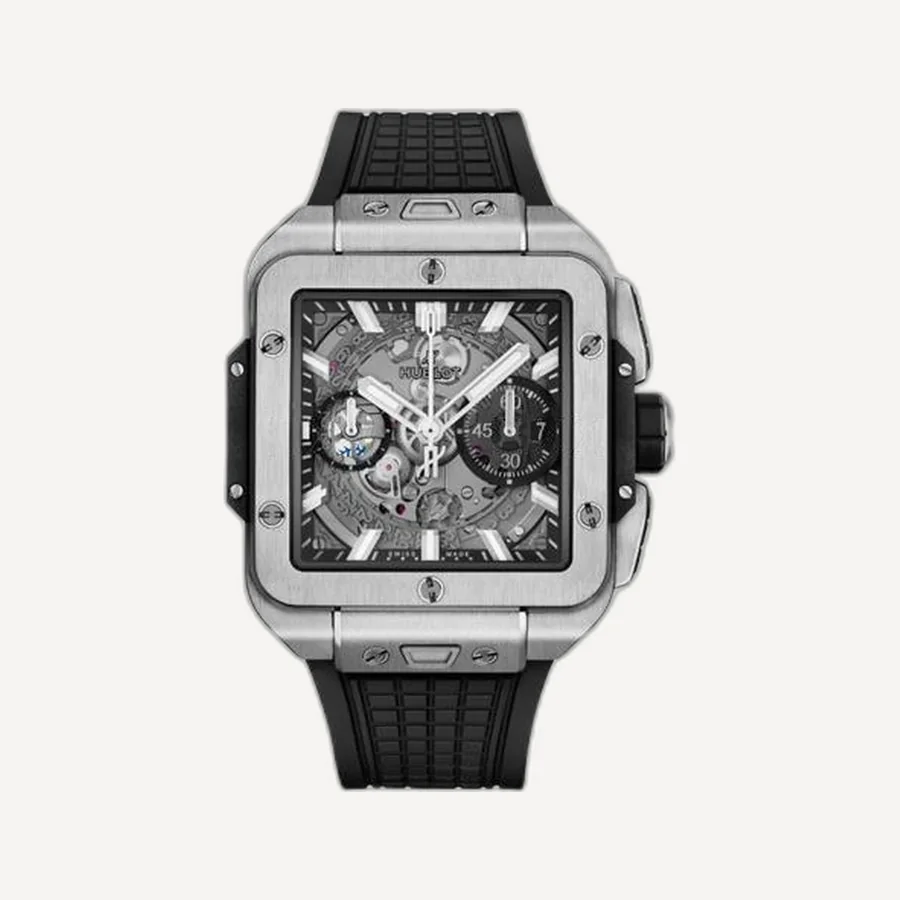 위블로 스퀘어 뱅 유니코 티타늄 42mm