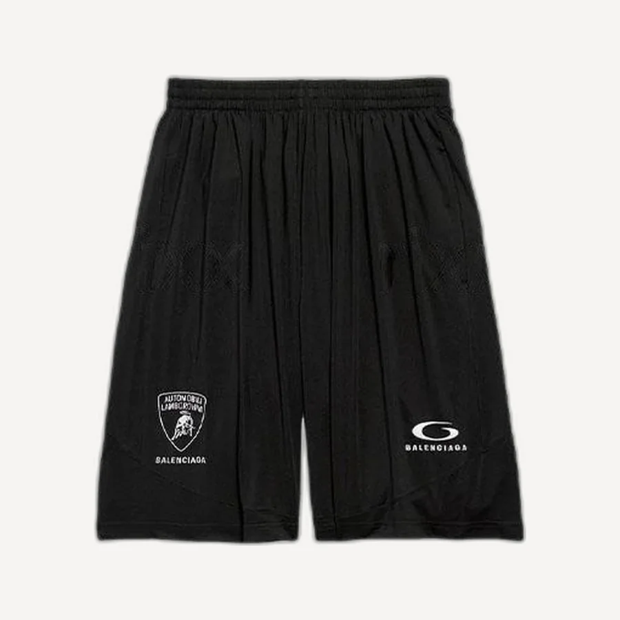 발렌시아가 오토모빌리 람보르기니 배기 쇼츠