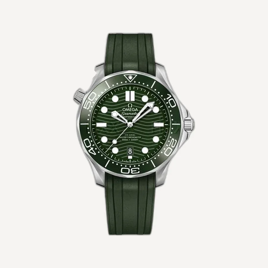 오메가 씨마스터 다이버 300M 스틸 그린 42mm