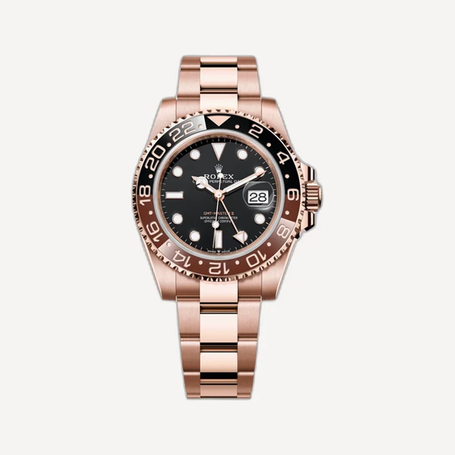 롤렉스 GMT 마스터 2 에버로즈 골드 40mm