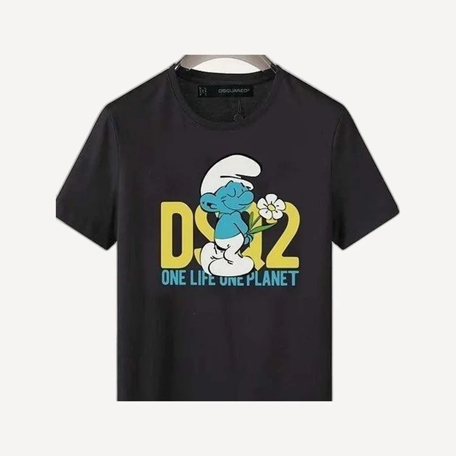 디스퀘어드2 스머프 DSQ2 로고 티셔츠
