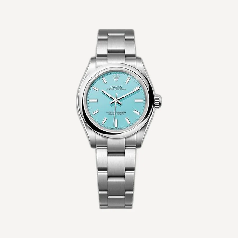 롤렉스 오이스터 퍼페츄얼 31mm 스카이 블루