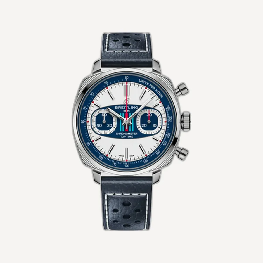 브라이틀링 탑 타임 B01 Racing 블루 38MM