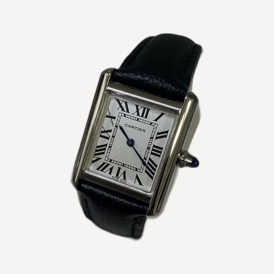 까르띠에 탱크 머스트 스틸 시계 30mm