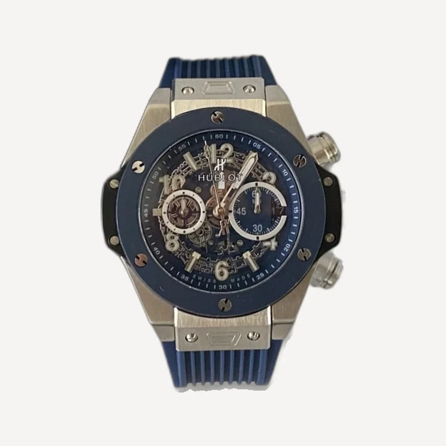 위블로 유니코 티타늄 블루 44mm