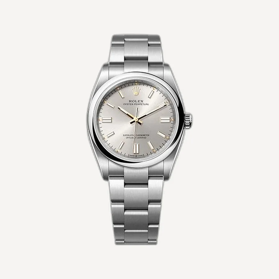 롤렉스 오이스터 퍼페츄얼 36mm 실버