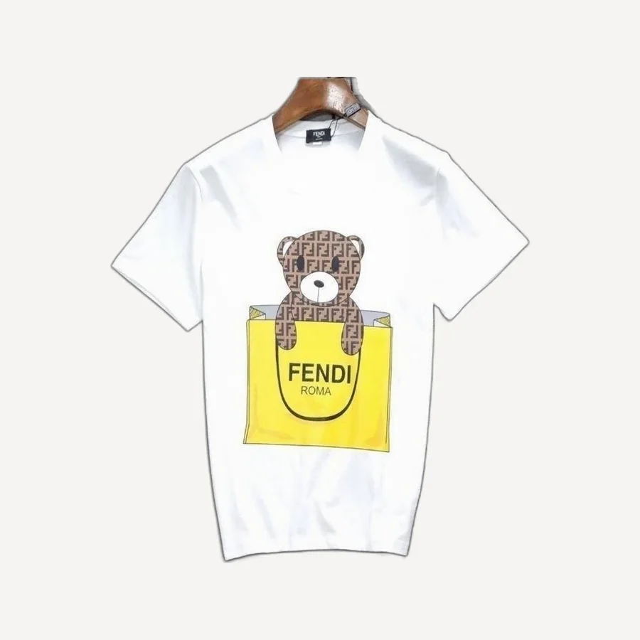 펜디 베어그래픽 쇼핑백 반팔