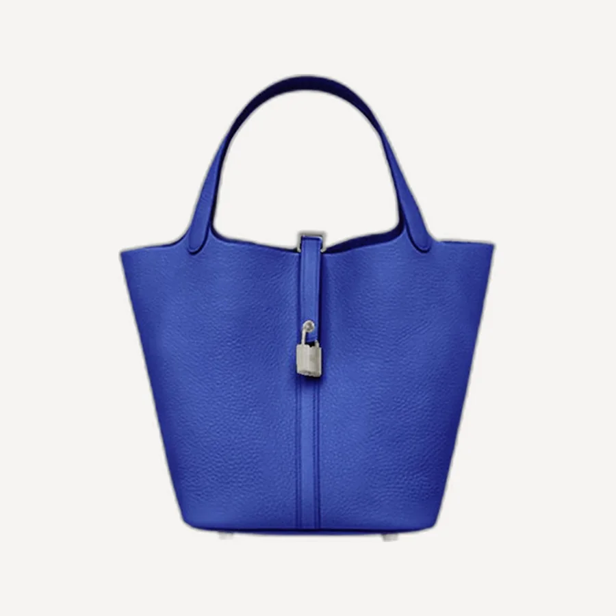 에르메스 피코탄 PM Blue electrique (Clemence)