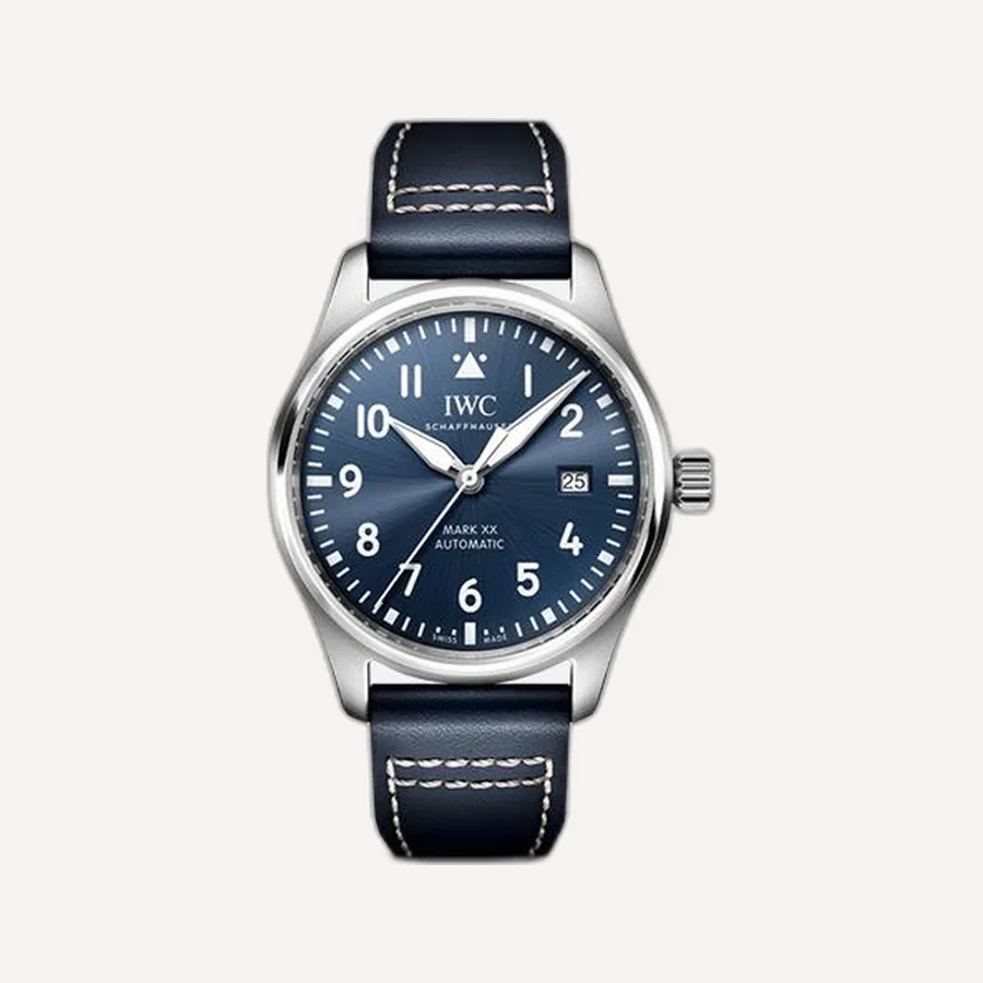 IWC 마크 20 블루다이얼 가죽스트랩 40mm