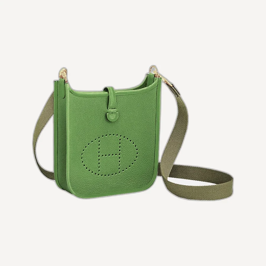에르메스 에블린 TPM Apple green (Clemence)
