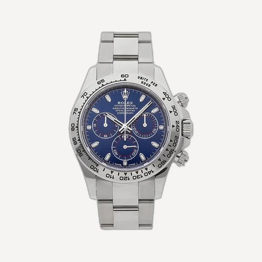 롤렉스 코스모그래프 데이토나 오이스터 블루 다이얼 40mm