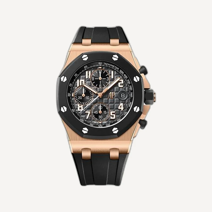 오데마피게 로얄오크 오프쇼어 핑크 골드 44mm
