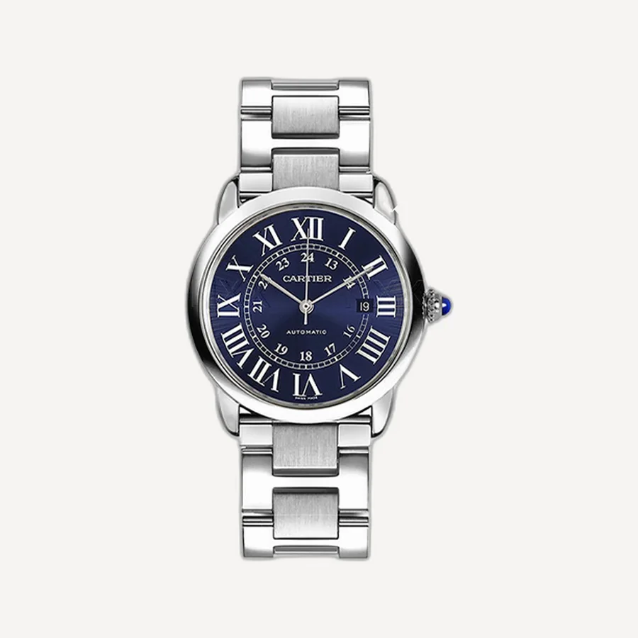 까르띠에 롱드 솔로 블루다이얼 엑스트라라지 42mm