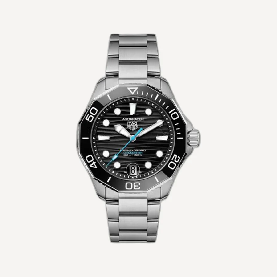 태그호이어 아쿠아레이서 프로페셔널 데이트 블랙 42mm