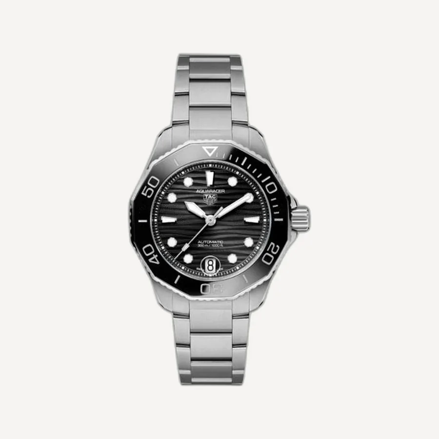 태그호이어 아쿠아레이서 프로페셔널 데이트 블랙 36mm