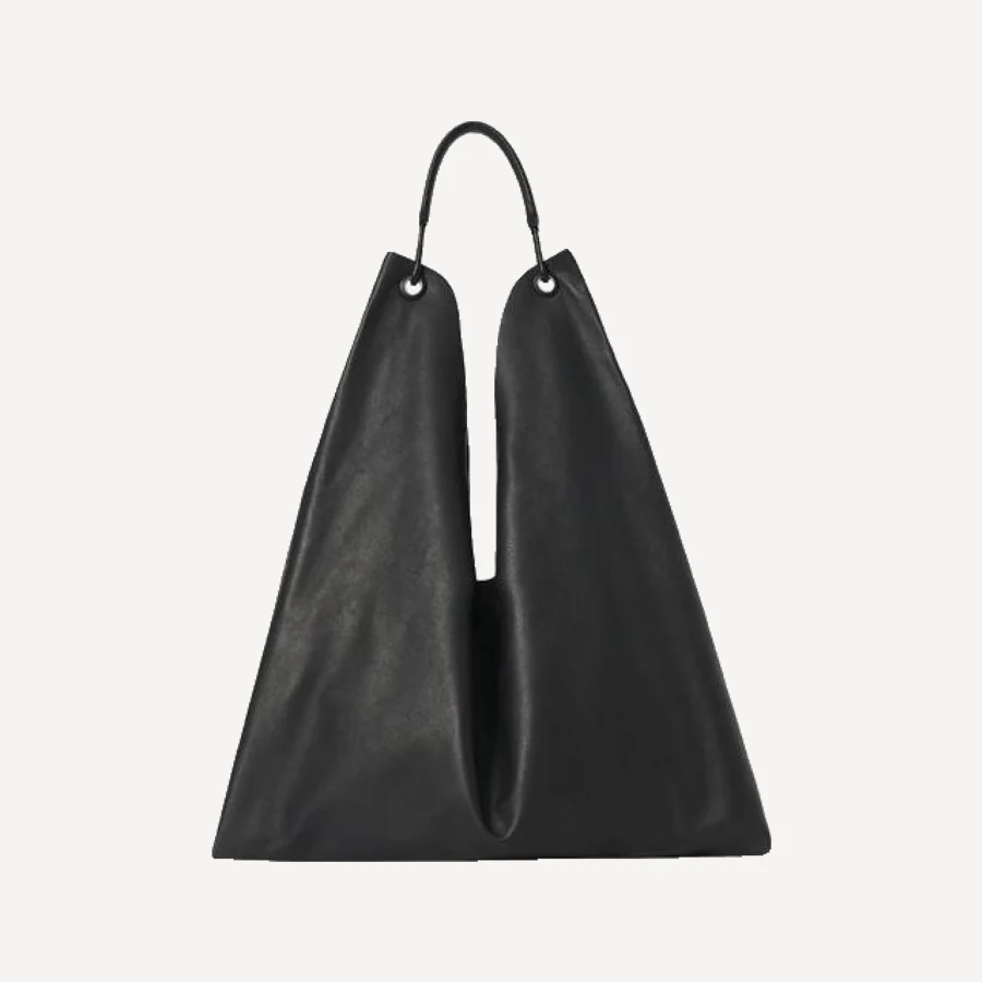 더로우 Bindle Three 카프스킨 백