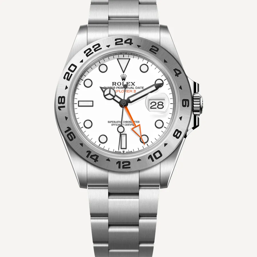롤렉스 익스플로러 II 오이스터스틸 42mm · 1