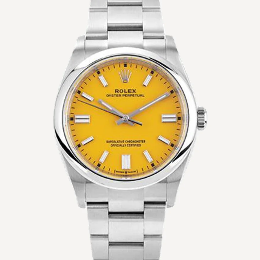 롤렉스 오이스터 퍼페츄얼 36mm 옐로우 · 1
